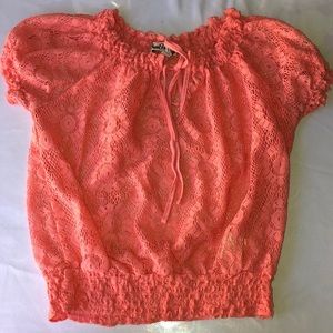 Coral blouse size S